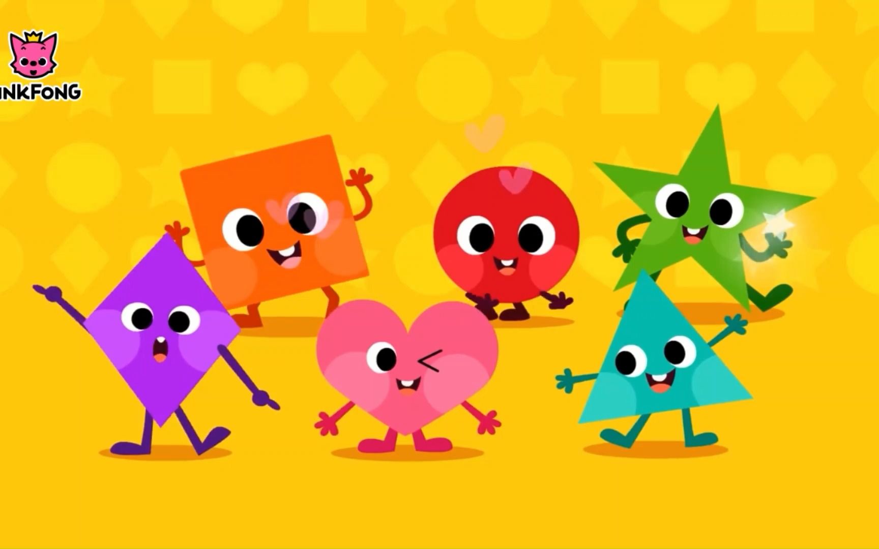 [图]Dancing Shapes Song - PINKFONG版