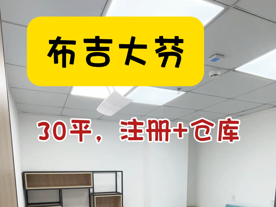 布吉大芬30平的小办公室,可以注册放货哦#布吉办公室 #深圳办公室 #地址托管 #注册公司哔哩哔哩bilibili