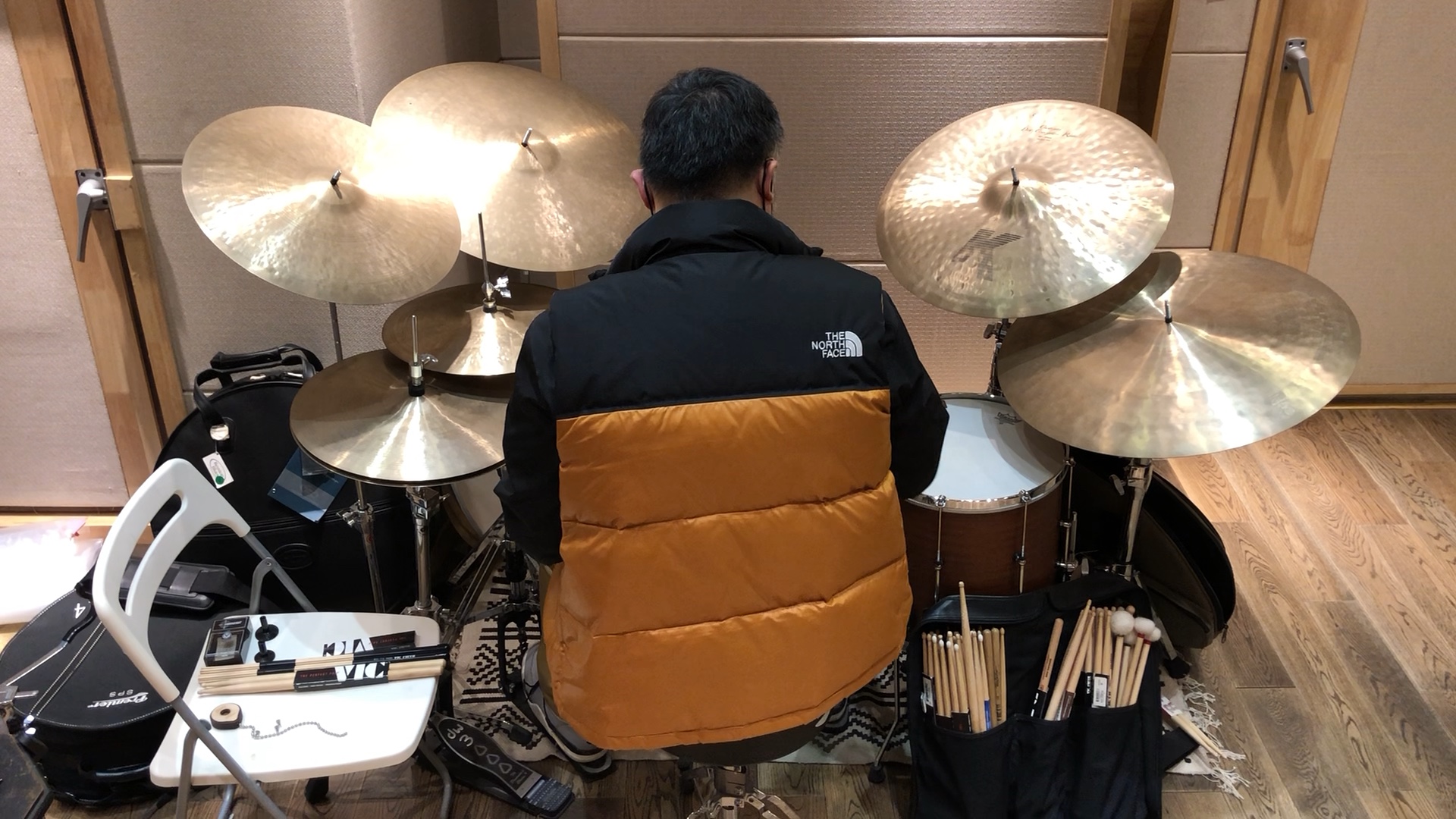 鼓手贝贝 记第一次 《品镲会》现场.