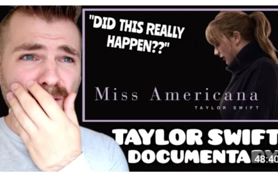 [图]中英双语机翻G.O.T Games【reaction Taylor Swift】泰勒《Miss Americana》Documentary美国小姐合集16-2