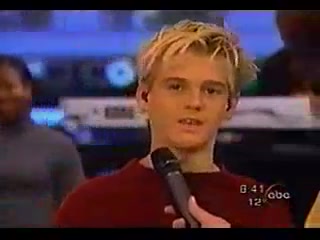 [图]【当年太萌】Aaron Carter - Aaron's Party 早安美国现场