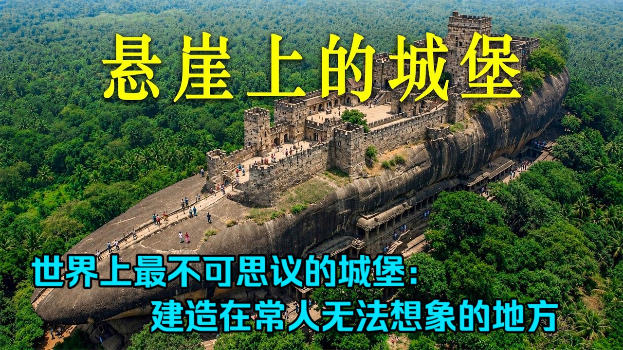 世界上最不可思议的城堡：建造在常人无法想象的地方 ｜ 4K纪录片 -- 奇幻世界  制作发布