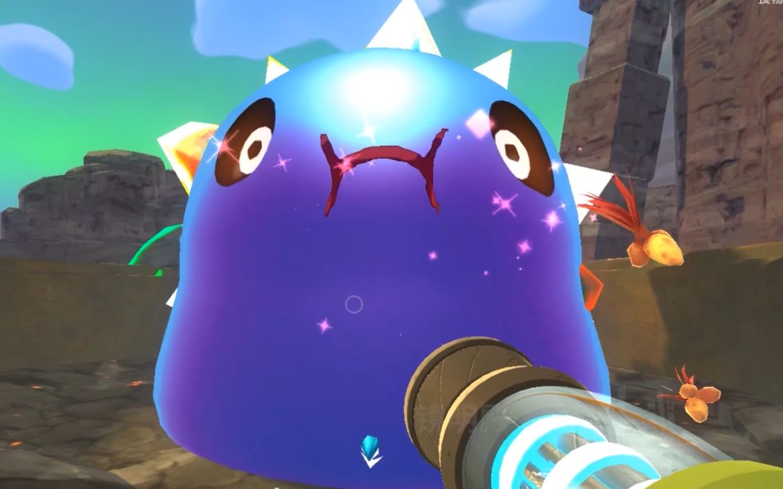 巨型第二个岩石史莱姆王水晶史莱姆王