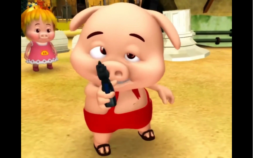 小呆呆拿枪视频原版