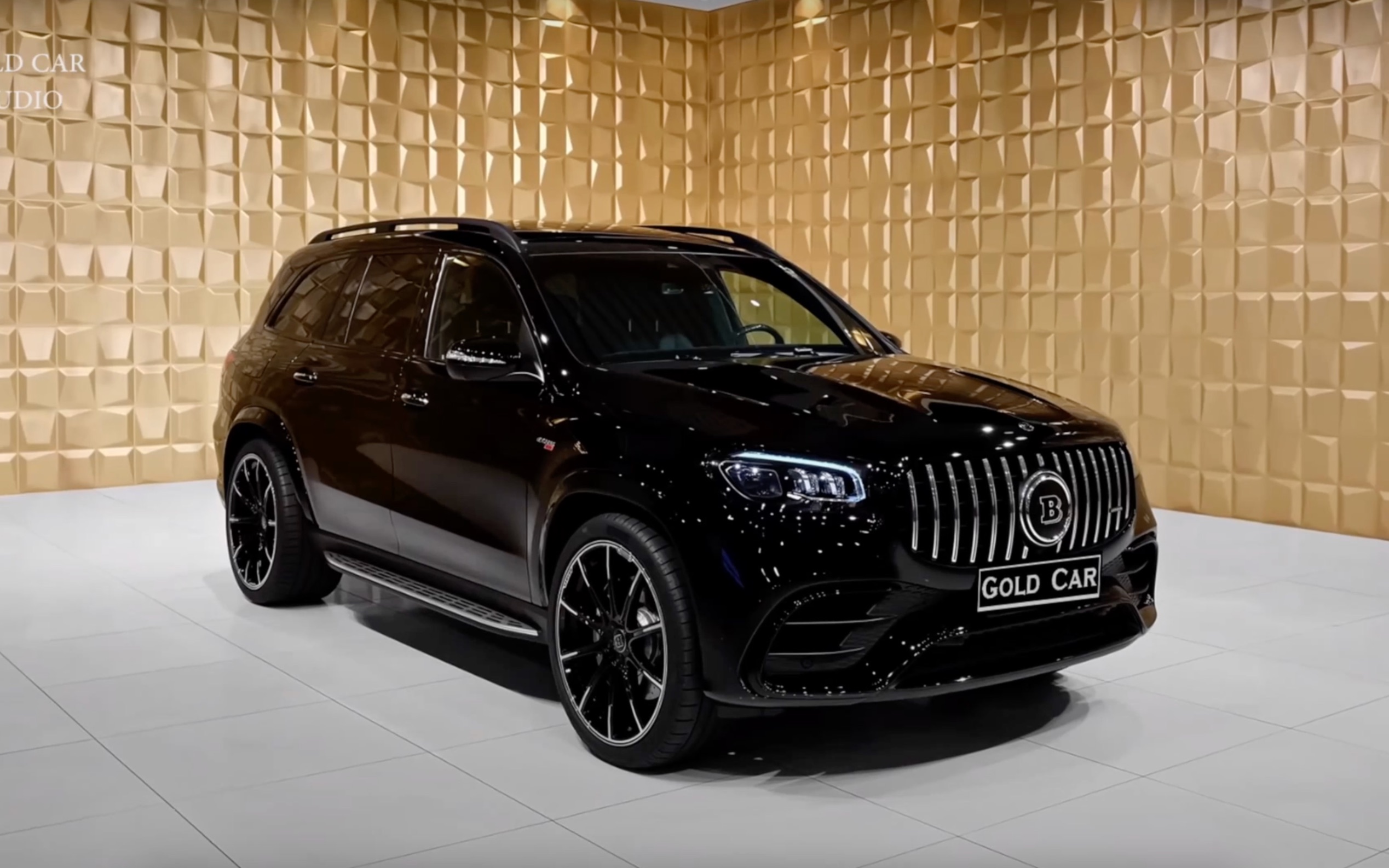 新款奔驰gls改装brabus 800,号称地表最快最豪华的suv