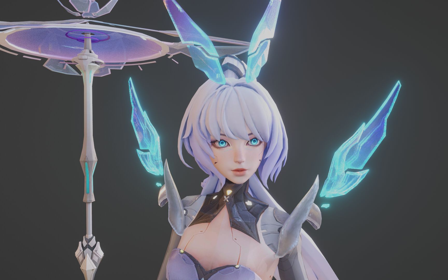 【模型测评】公孙离新皮肤?买之前进来瞅一眼-ai浅蓝配音