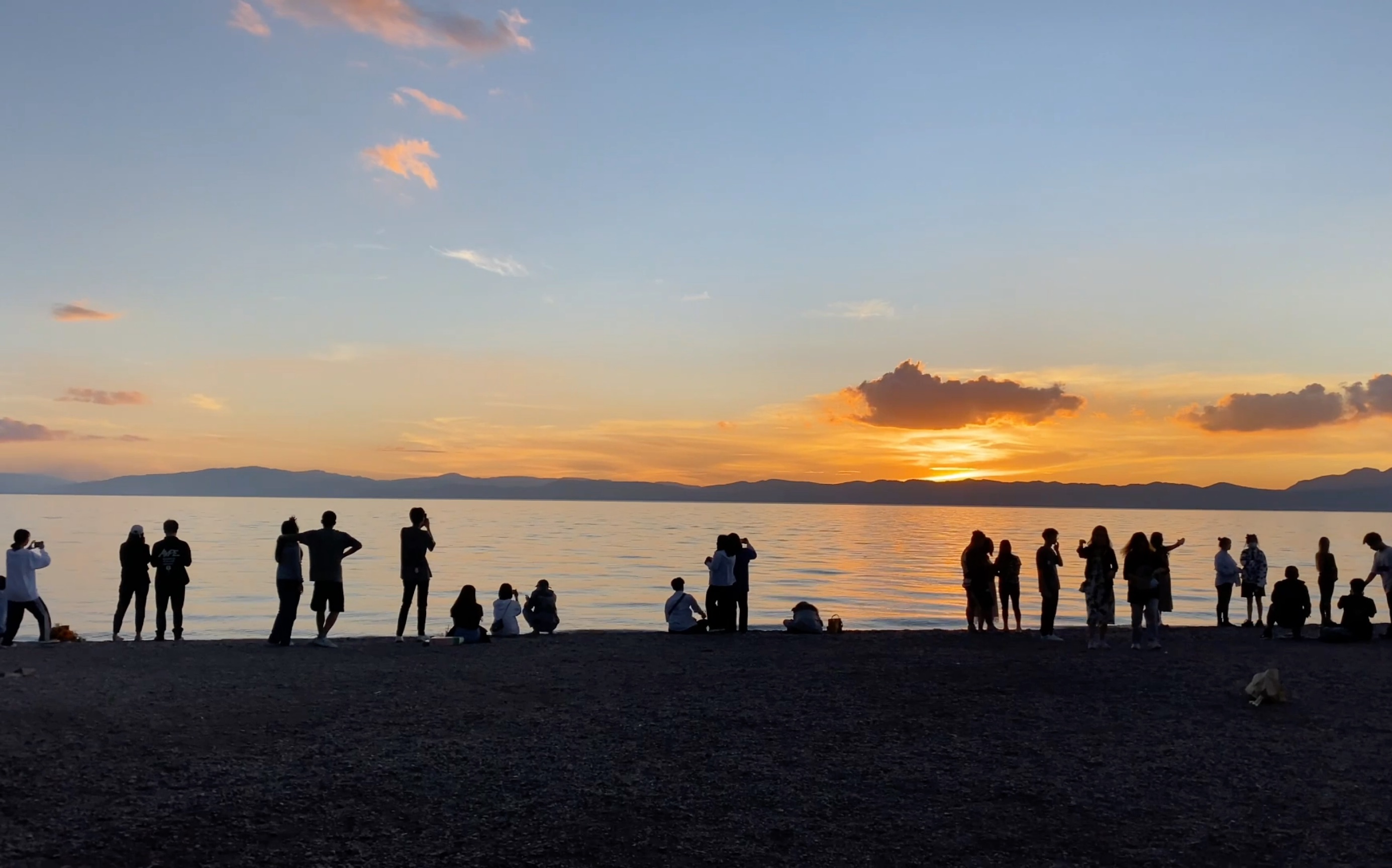 收集人间咸蛋黄 海晏村日落vlog_哔哩哔哩_bilibili