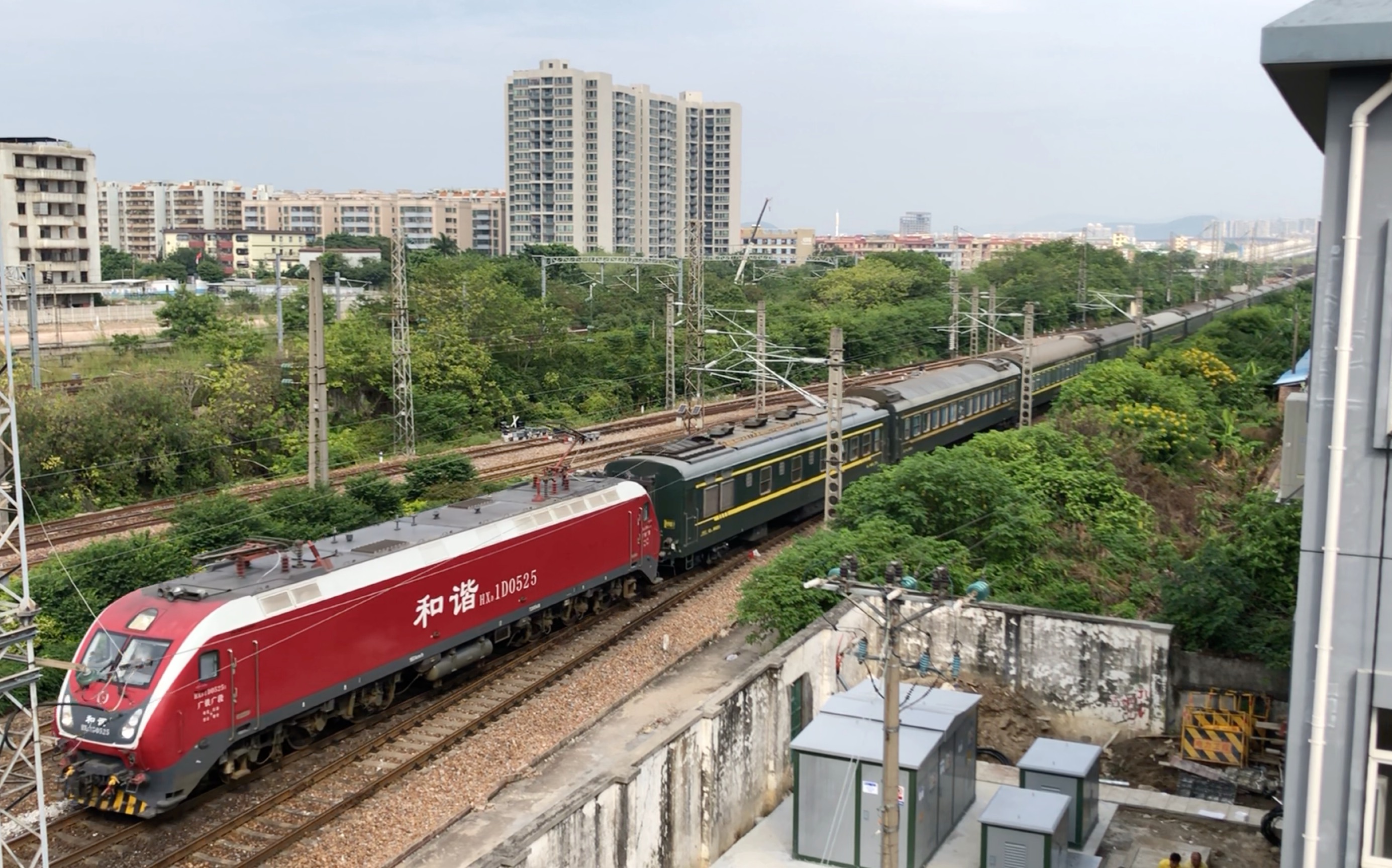 k237次列车 太原-深圳西 通过广州北站