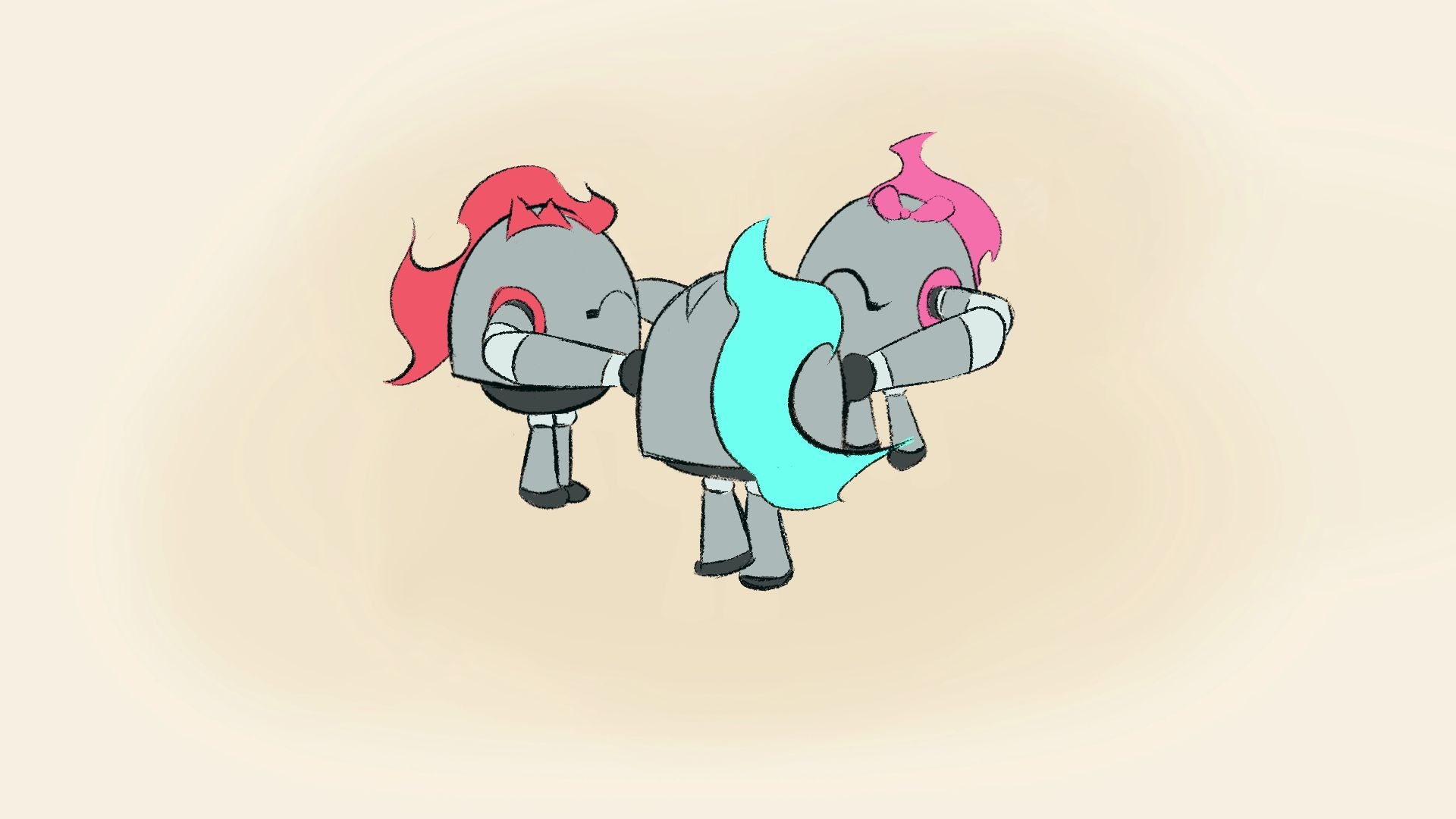 【自制开联小动画】阿德里三傻转圈圈