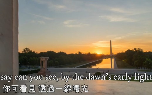 The StarSpangled Banner星条旗(美国国歌)哔哩哔哩bilibili