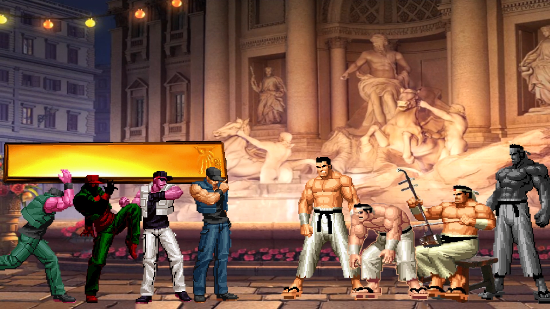 拳皇mugen 克拉克vs大门五郎