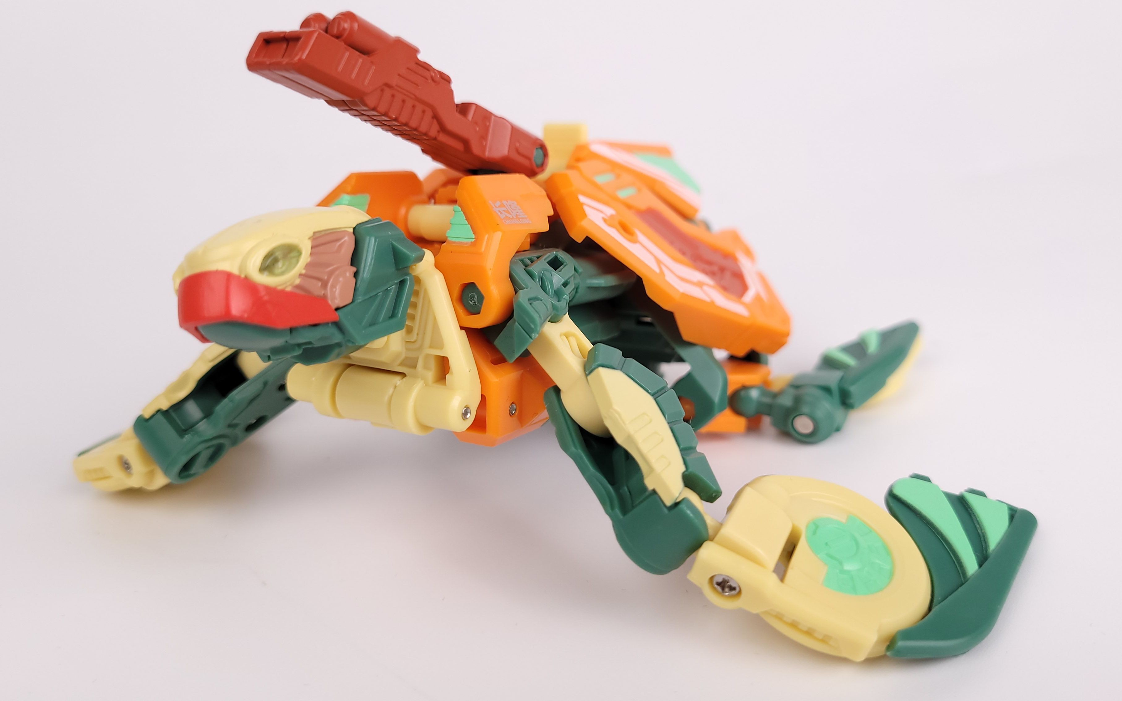 「模玩开箱」深海探索!52toys 猛兽匣长隆海龟 变形方块