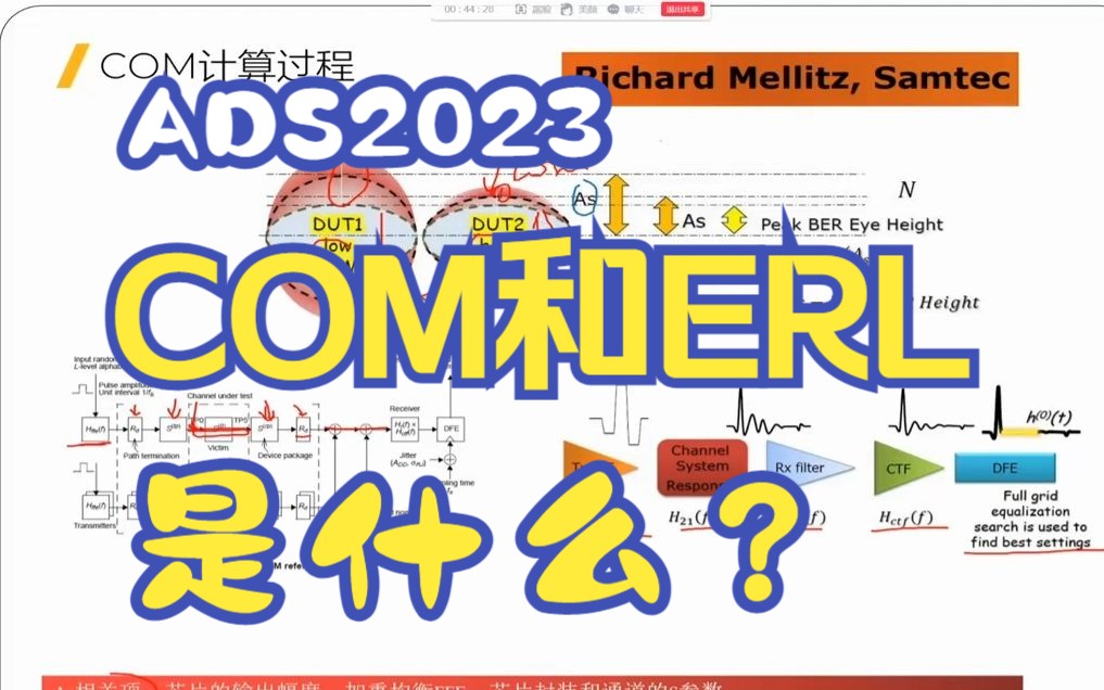 ADS2023新功能|什么是COM和ERL哔哩哔哩bilibili