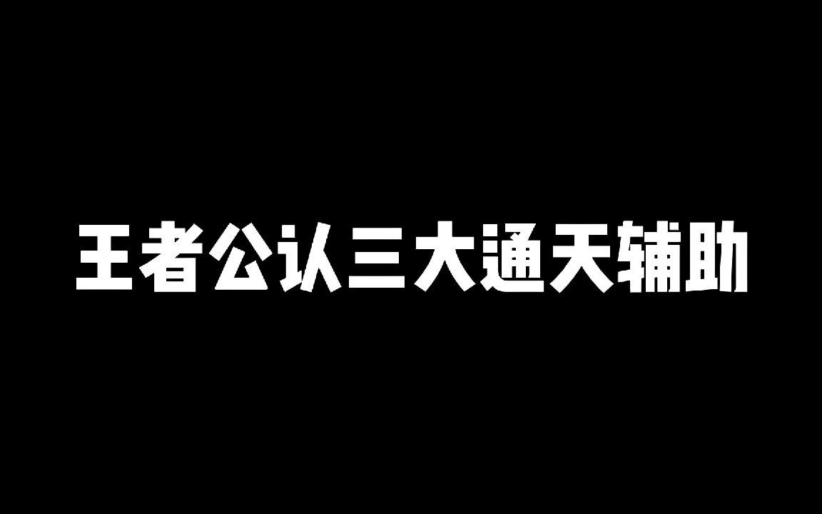 [图]王者公认三大通天辅助，第一位辅助只要射手会走路就能赢