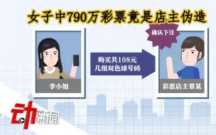 Download Video: 女子中790万彩票竟是店主伪造：私赔15万获谅解，获刑1年罚6000元