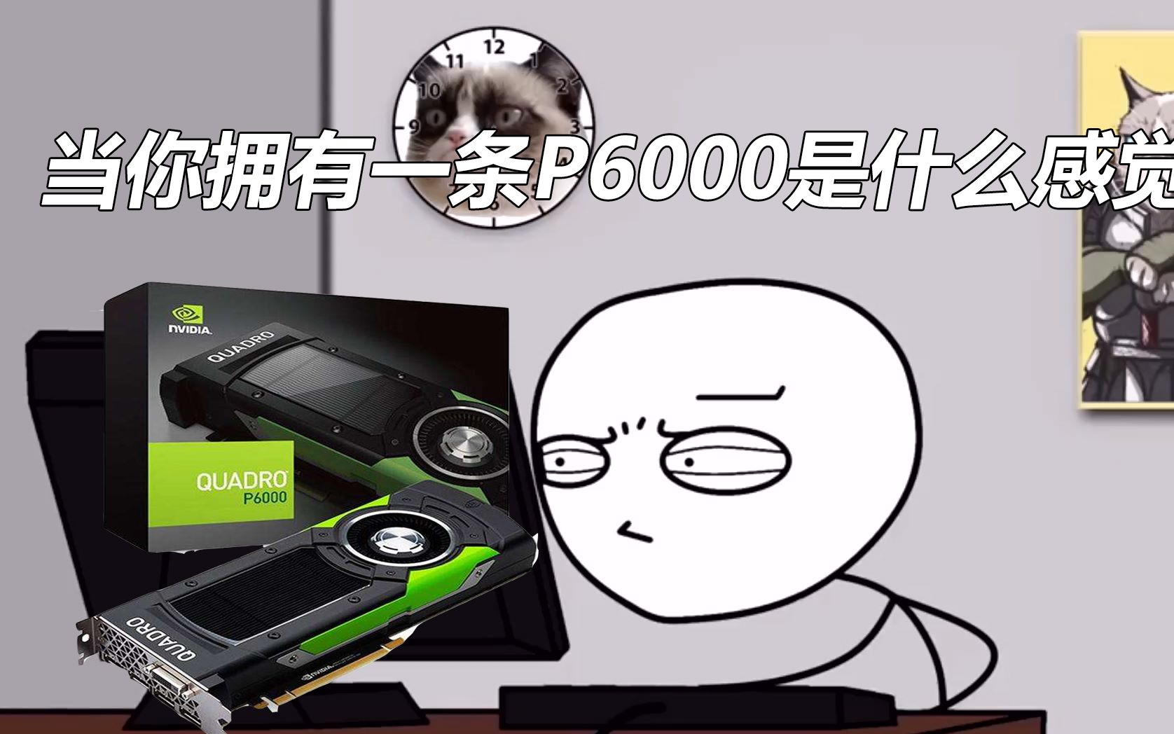 当你拥有一条P6000是什么感觉!!What it feels like to get a Quadro P6000哔哩哔哩bilibili