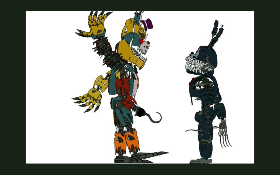 dc2 fnaf 兴奋vs银眼