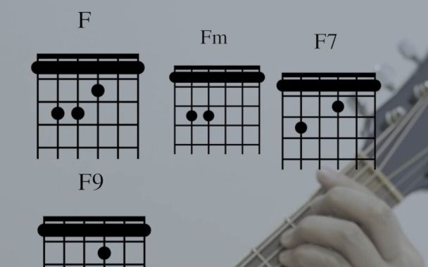 fm和弦简单按法图片