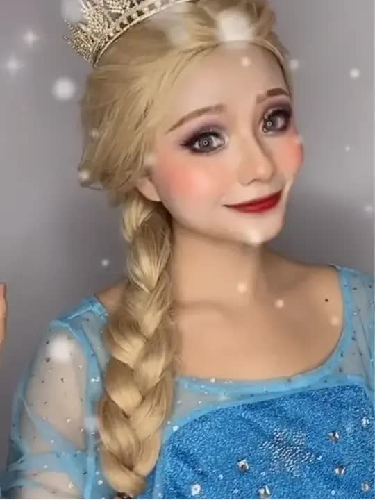 冰雪奇缘盘点7位艾莎真人cos康康谁的艾莎是动漫里抠出来的