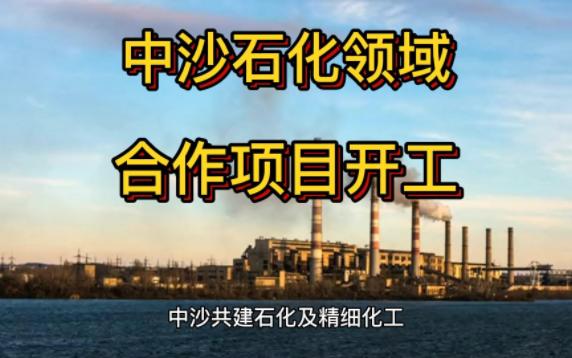 中沙共建石化及精细化工产业基地项目在辽宁盘锦开工哔哩哔哩bilibili