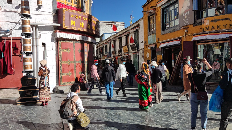 西藏拉萨逛大街