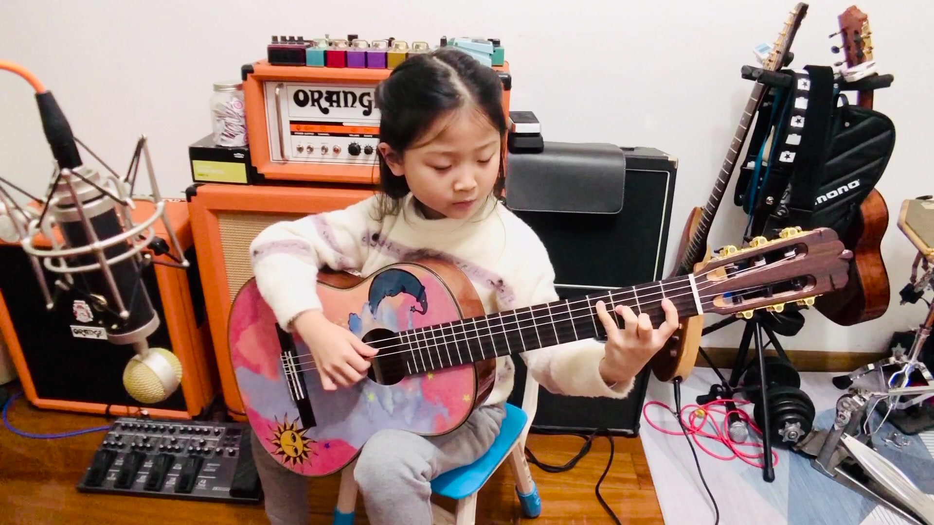 rememberme小女孩miumiu古典吉他弹唱