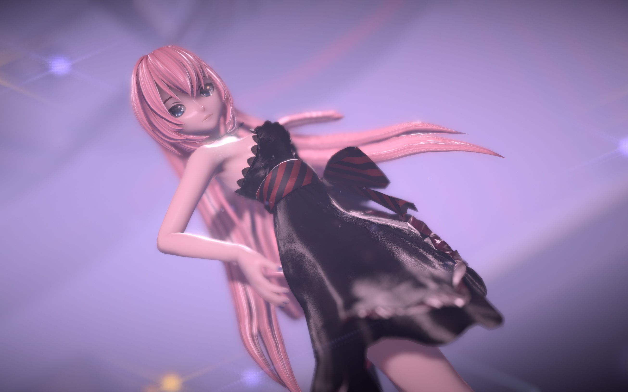 【歌姬计划mmd】礼服巡音luka - no tears left to cry