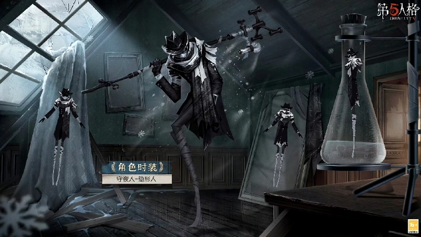 第五人格守夜人演绎之星三视图