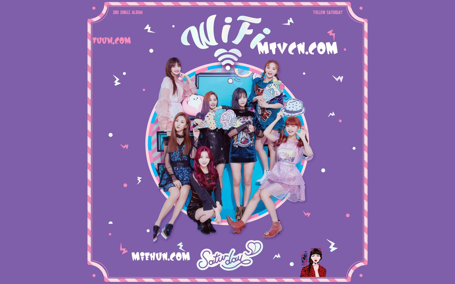mtv韩国女团saturday专辑主打歌wifi1080p蓝光版