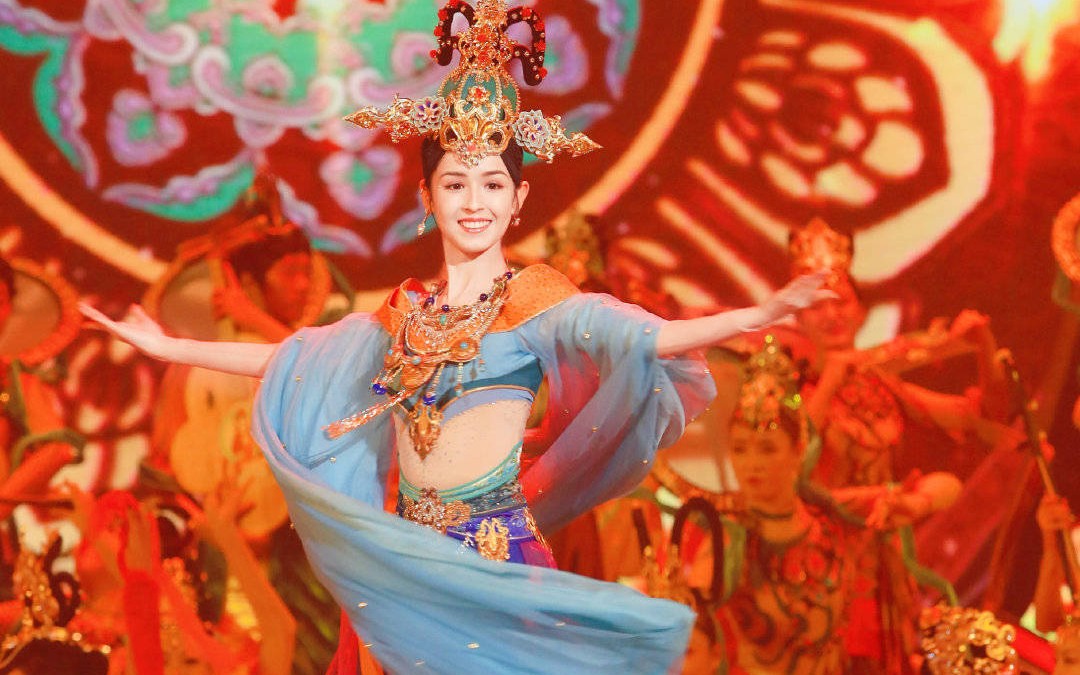 【周洁琼】【琵琶舞】湖南卫视春晚,小姐姐太美了