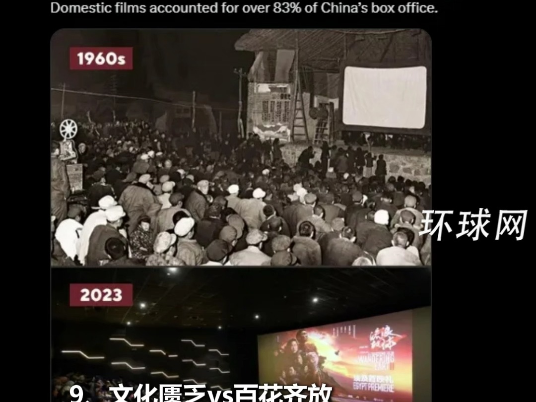 华春莹连发18组中国变化对比图:75年中华大地换了人间!哔哩哔哩bilibili