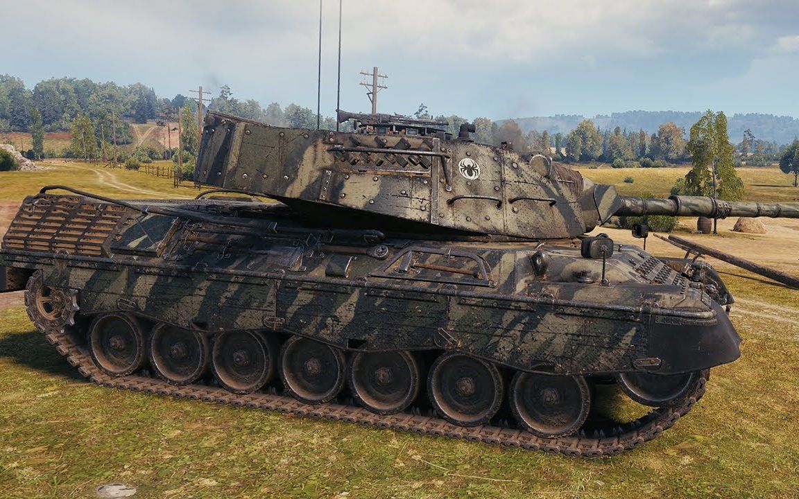 坦克世界worldoftanks德系leopard1万伤八杀10732输出第一百一十二期