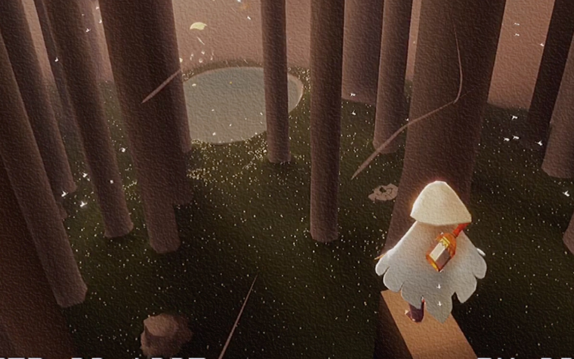 sky光遇|雨林神殿景点打卡 俯瞰雨林终点的树林