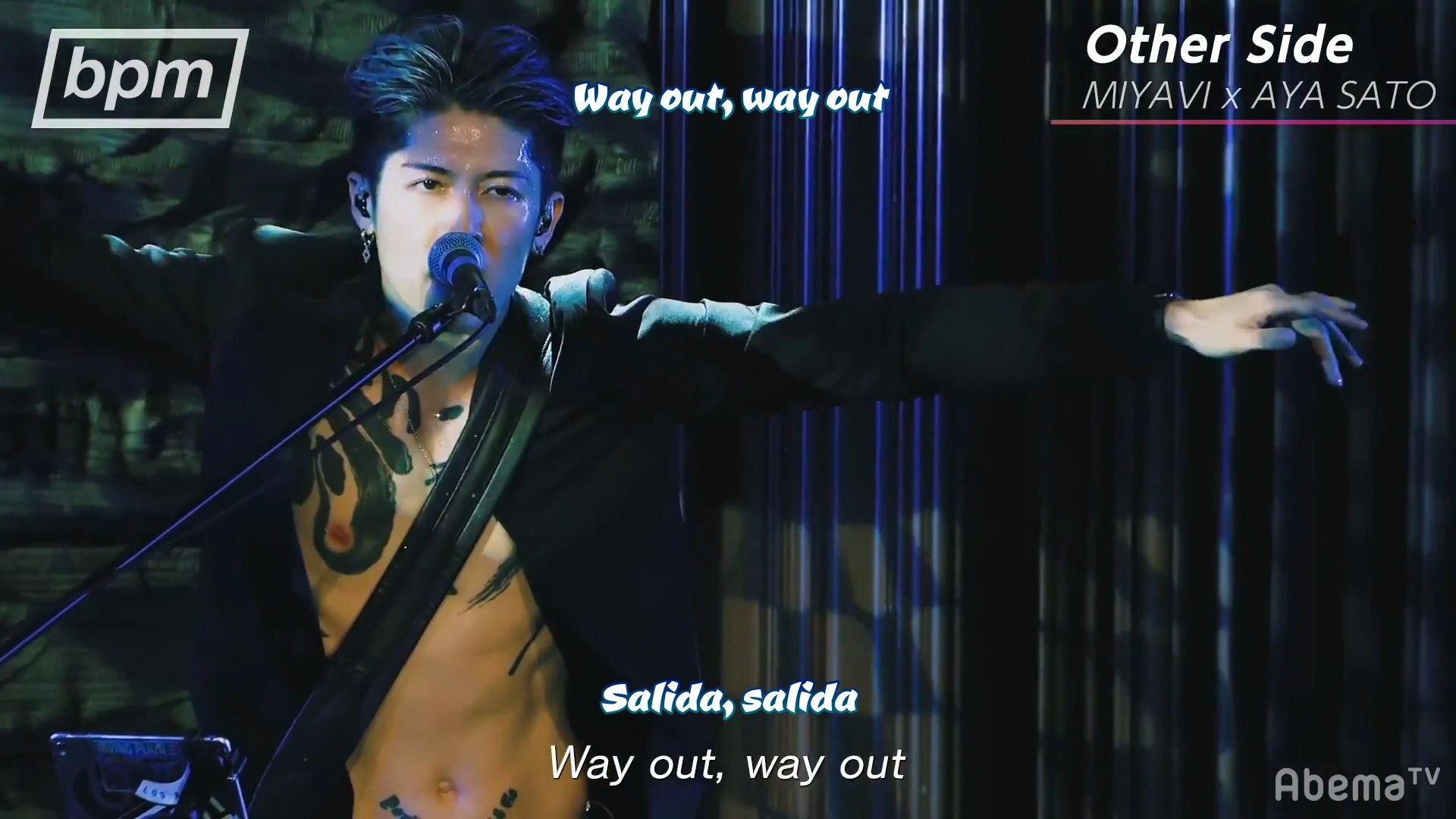 《异度侵入》ED『Other Side』MIYAVI 罗马文哔哩哔哩bilibili