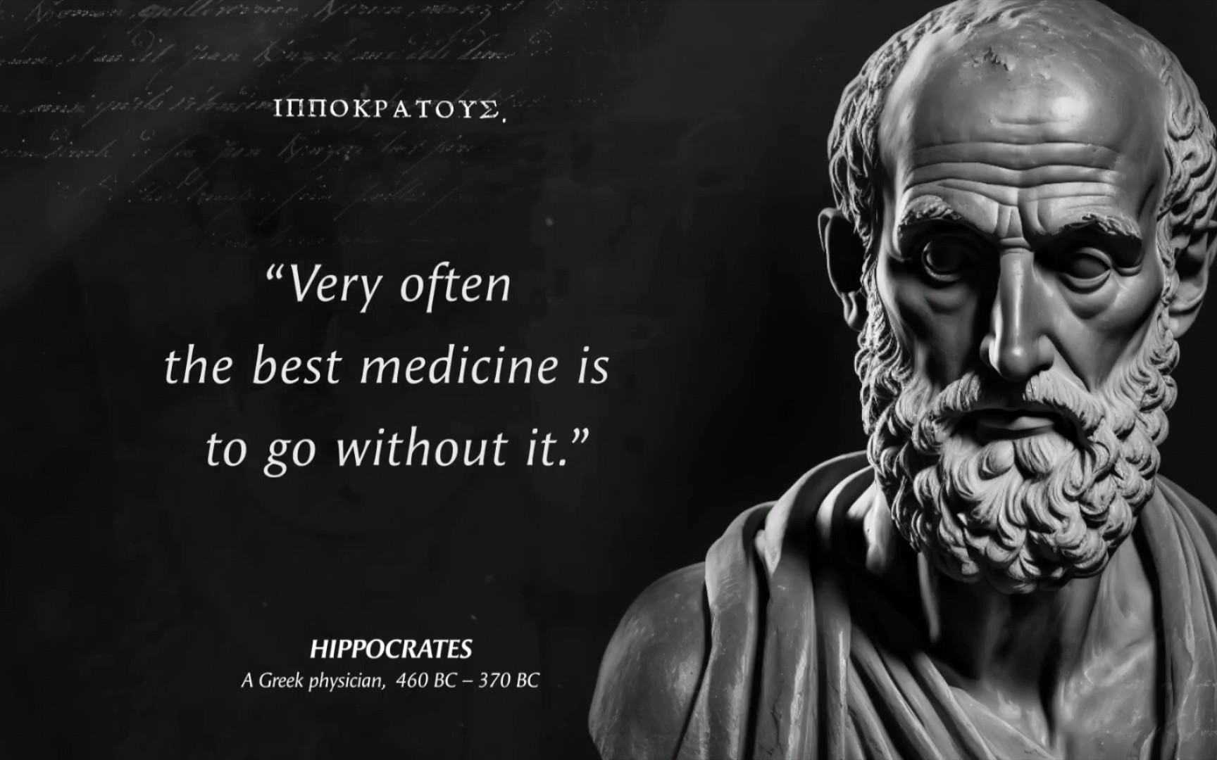 [名人箴言]希波克拉底 hippocrates life lessons you should know be