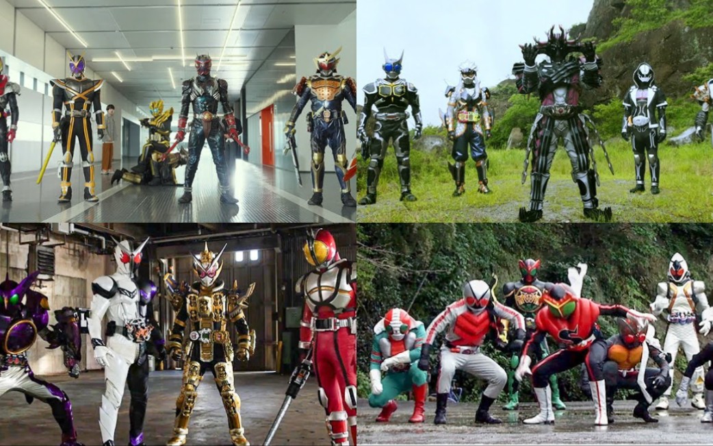 【转载】假面骑士 历代 摇人 召唤骑士 合集 [diend x zi-o x legend]