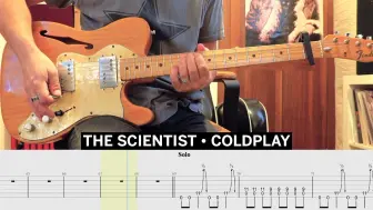 Download Video: The Scientist Coldplay Cover • Guitar Tab • Tutorial • Lesson