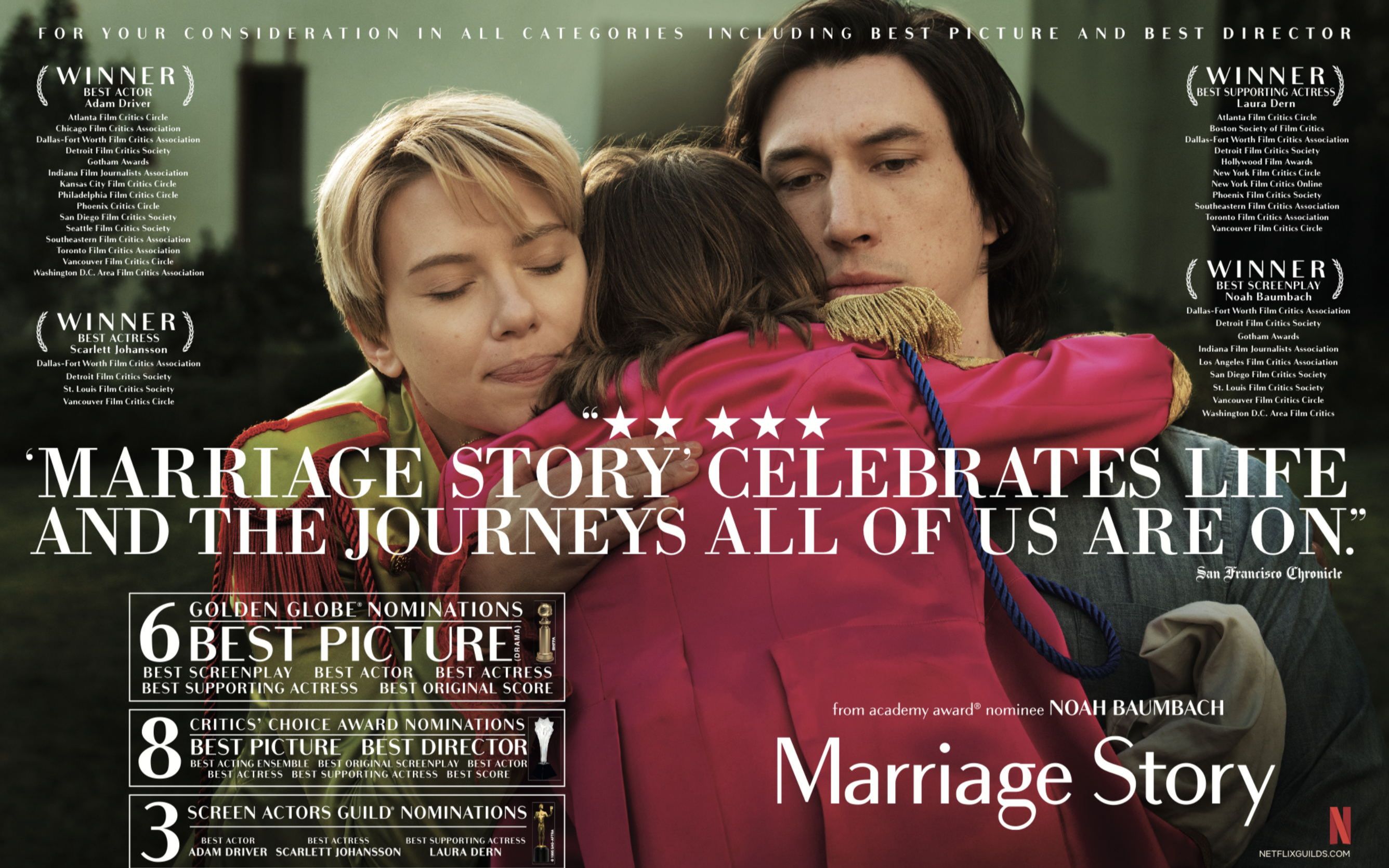 斯嘉丽·约翰逊《婚姻故事 marriage story (2019)》预告