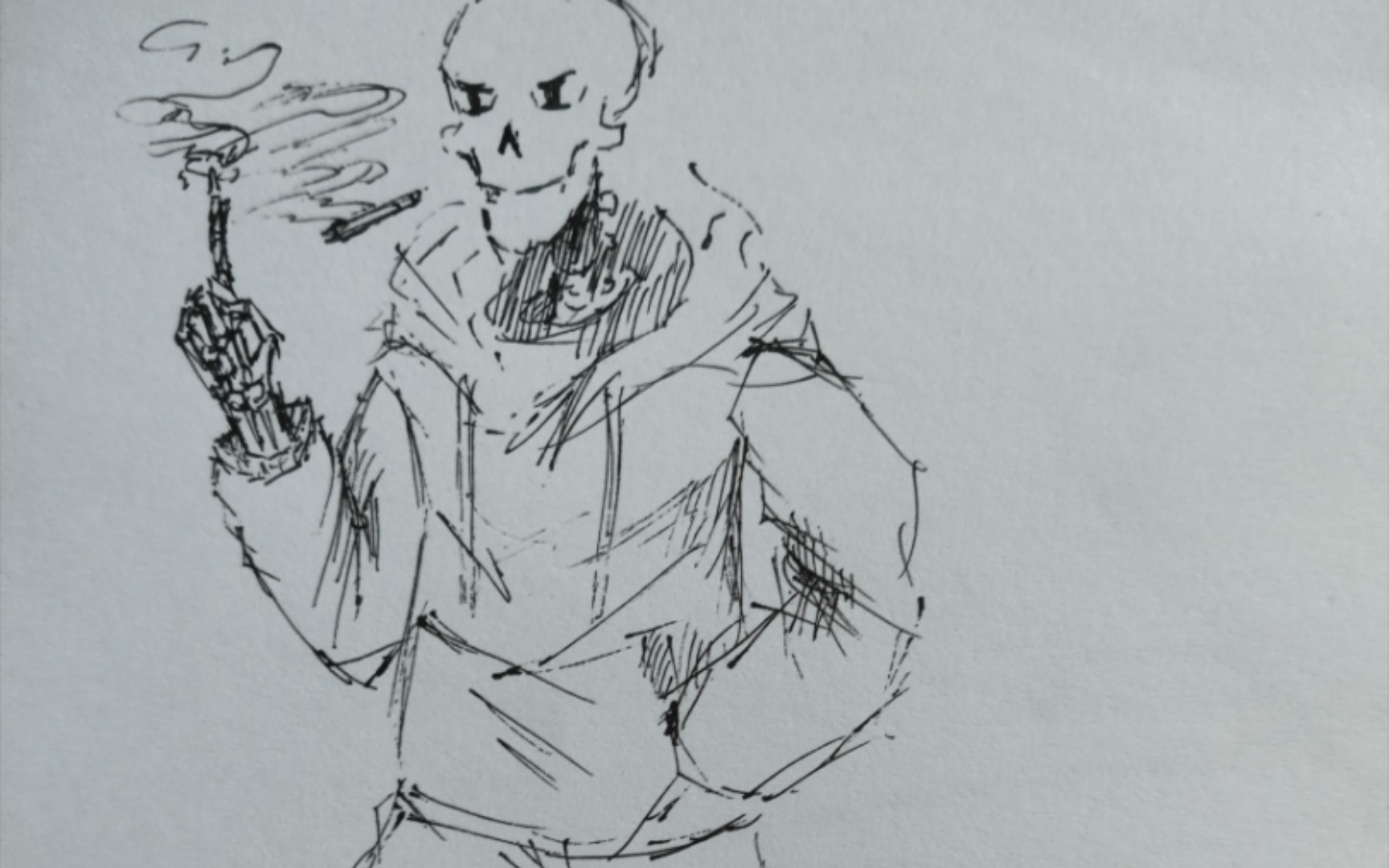 [ut同人手绘]underswap papyrus