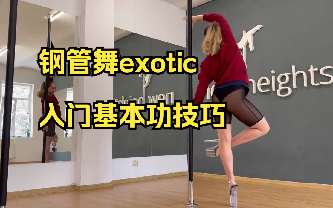 [图]钢管舞exotic入门基本功技巧 - New Heights Pole Dance Bucharest