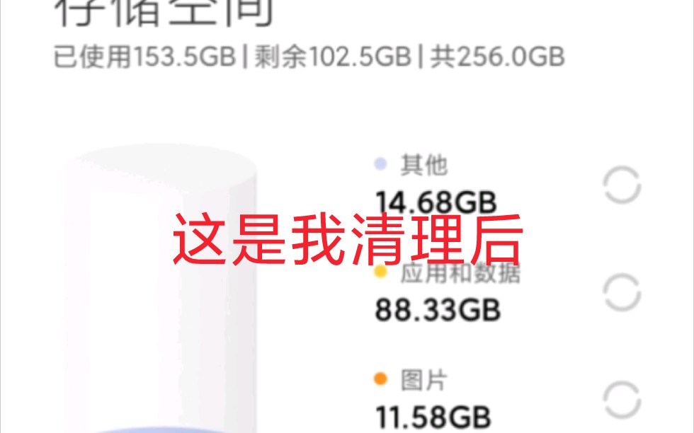 小米手机其他文件垃圾占了很多个g?占了100多g不知道怎么删除?应用管理里相册数据占了很多内存却又没法清理,不是相片也不是视频的内存,到底是什...