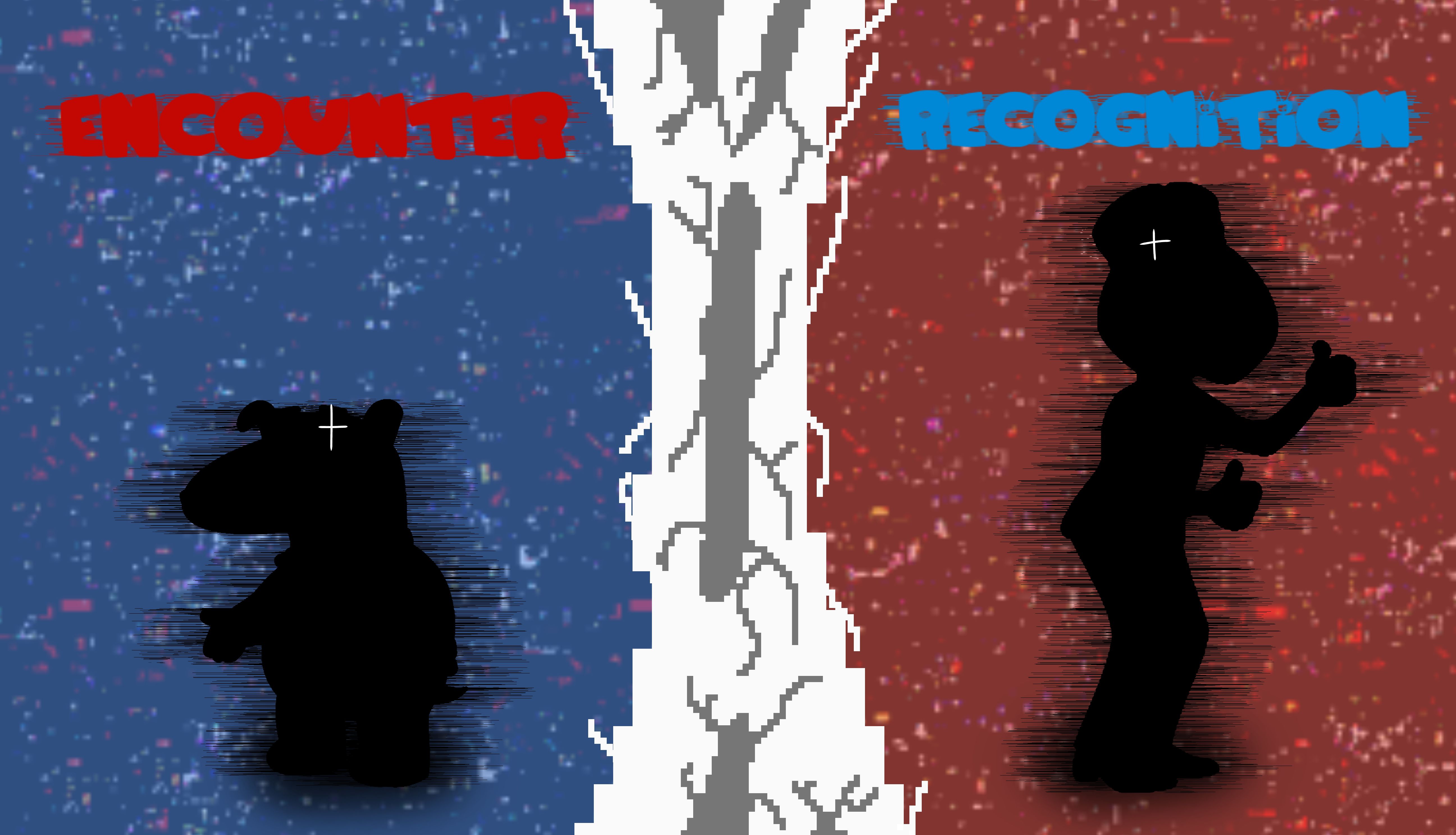 fnf错误化恶搞之家圆蛤镇的衰亡 曲目:遭遇 识别 概念图