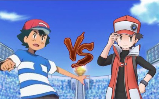 精灵宝可梦究极日月对战阿罗拉小智vs赤红