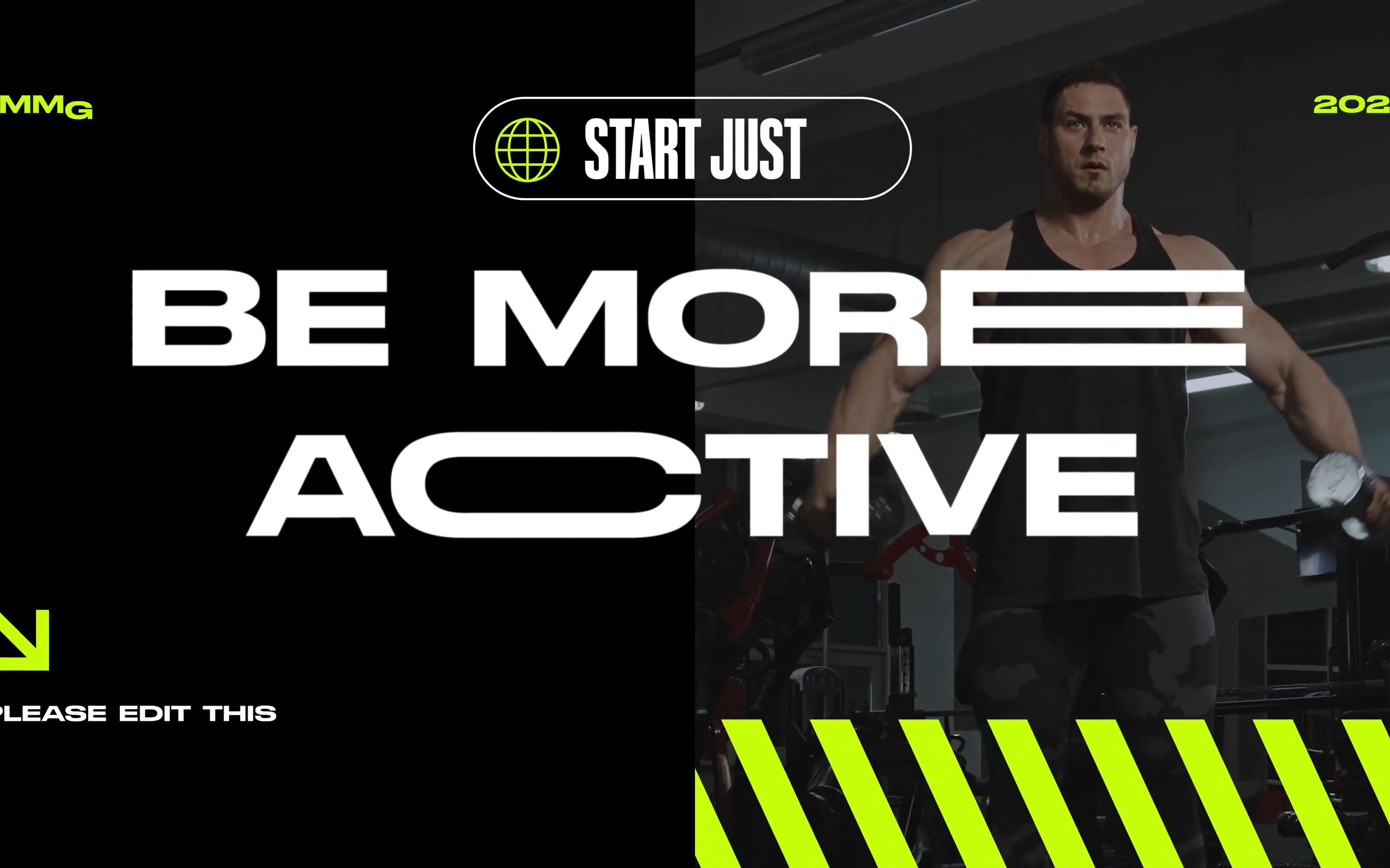 ae模板 | 时尚动感标题介绍体育频道动作体育赛事