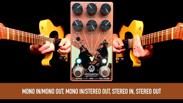 【tms乐器代理】walrus monumental stereo harmonic tremolo