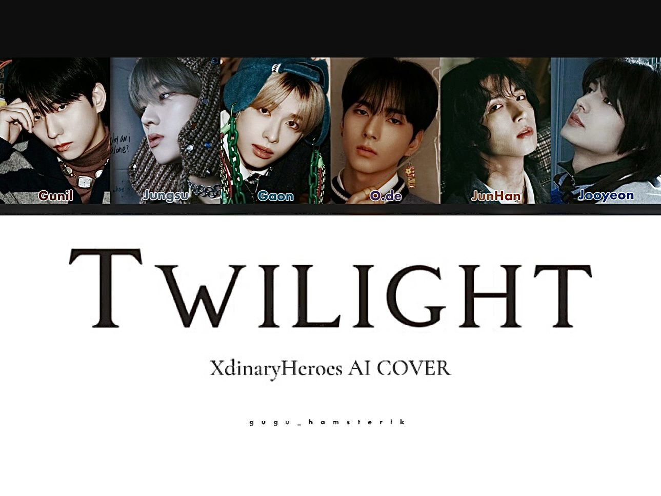 【AI COVER】XdinaryHeroestwilight(原唱:Stray Kids)哔哩哔哩bilibili