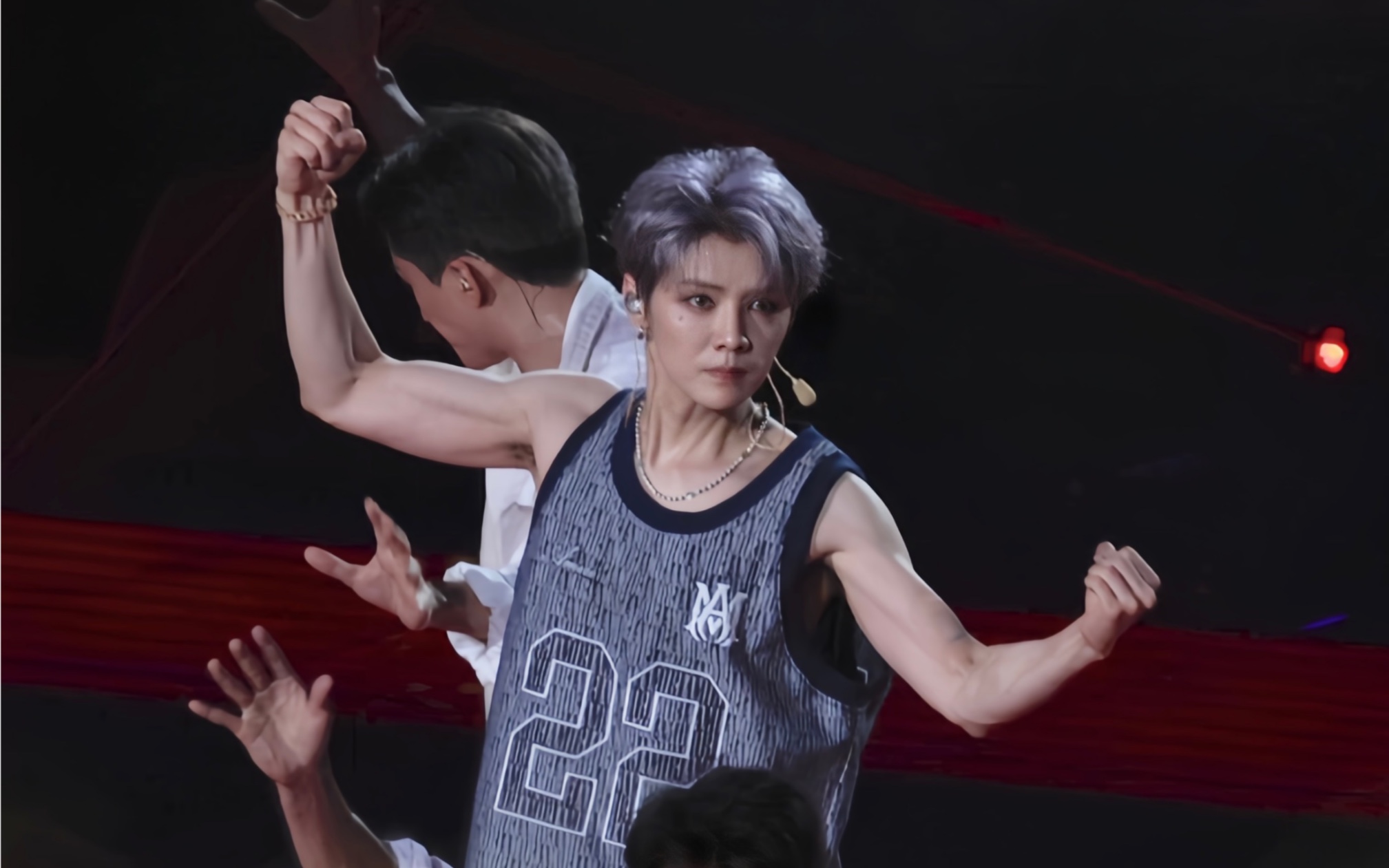 「超强肌肉控制」|面具舞|鹿晗三巡演唱会武汉场 4k高清直拍