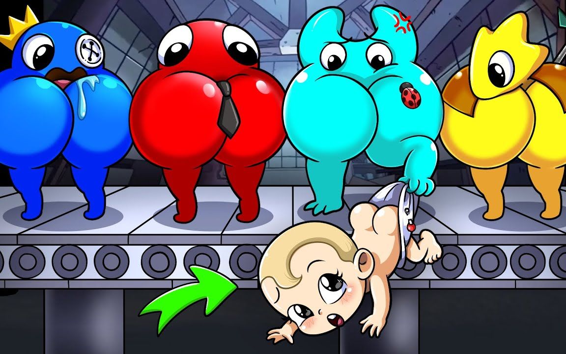 【動畫】96彩虹朋友2釀造可愛寶寶工廠,可是baby boss_! _ 96r