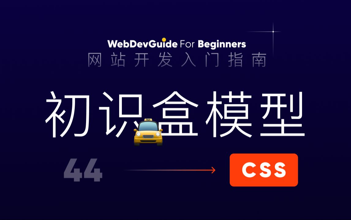 [网站开发入门指南44] 认识下盒模型的基础逻辑 | html css 零基础入门教程哔哩哔哩bilibili