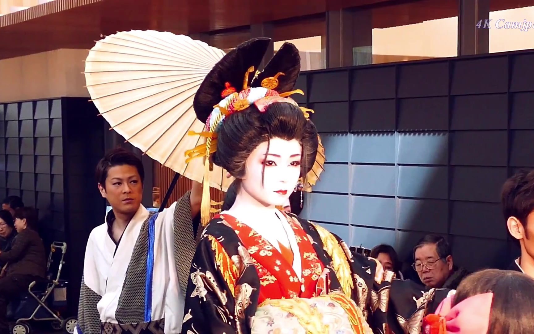 [图]【日本】【文化】实拍日本 花魁游行「お江戸 花魁道中ショー」| Geisha Oiran-高清1080P